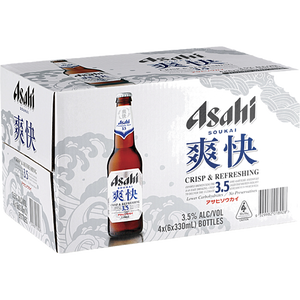 Asahi Soukai 3.5% Bottle 330ml x 24