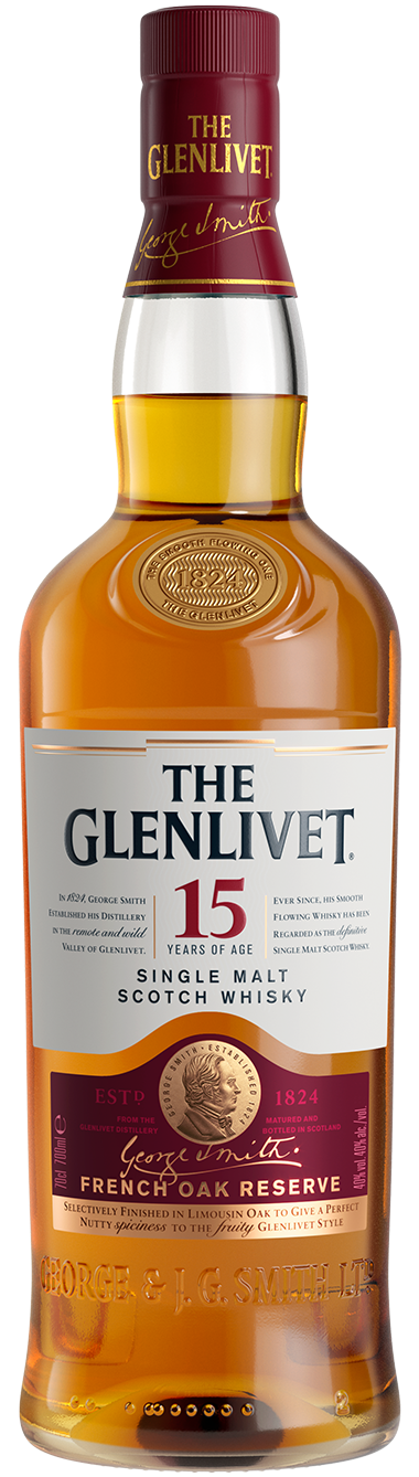 Glenlivet 15yo Scotch 700ml