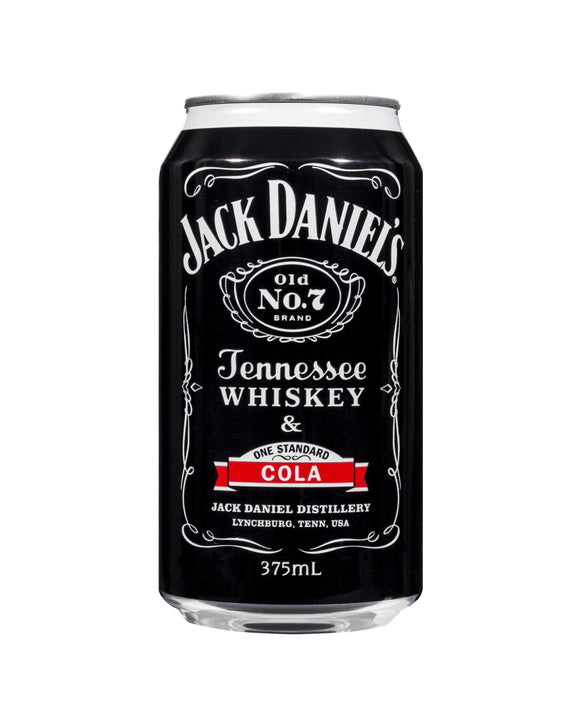 Jack Daniels & Cola 3.5% Can 375ml/24
