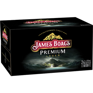 James Boags Premium Bottles 345ml x 24