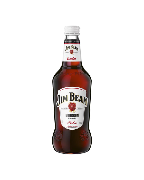 Jim Beam & Cola 4.8% Bottle 330ml/24