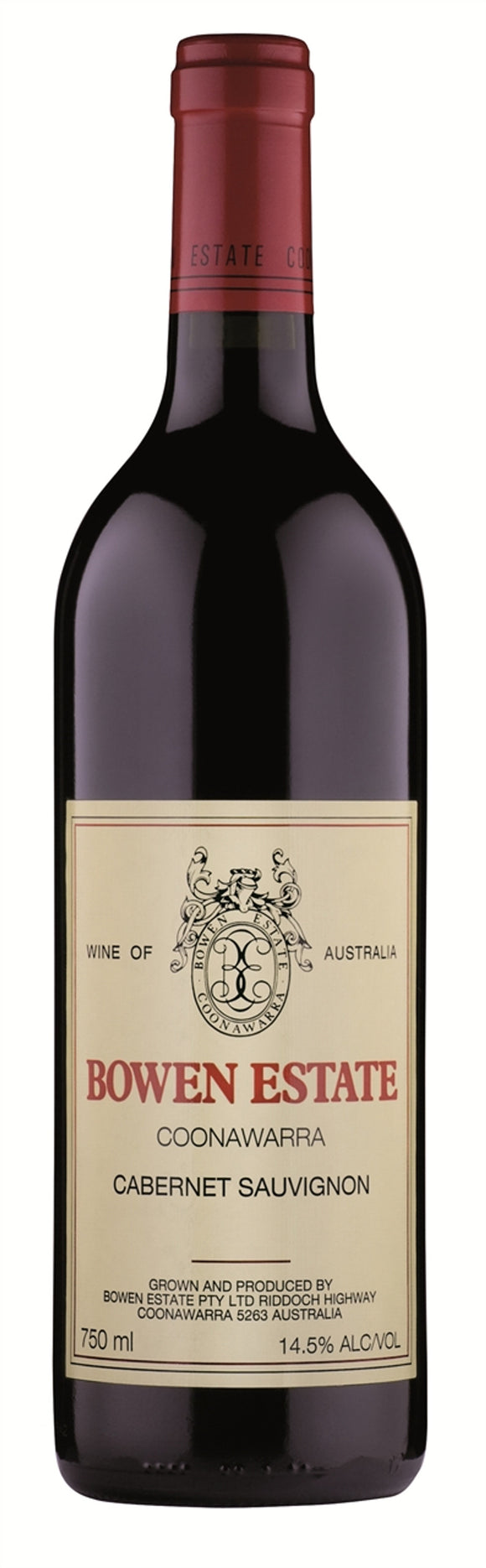 Bowen Estate Cabernet Sauvignon 750ml
