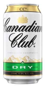 CANADIAN CLUB & DRY CUBE CTN/24