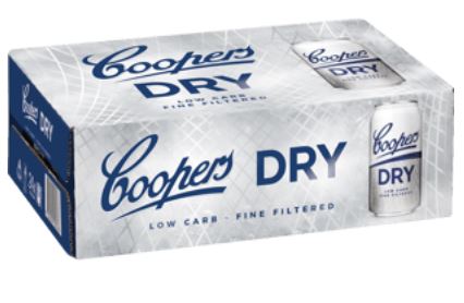 COOPERS DRY 4.2% CAN 375ML CTN/24