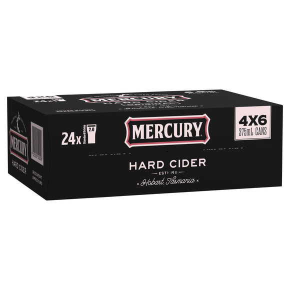 Mercury Original Hard Cider 24 Pack Cans 375mL