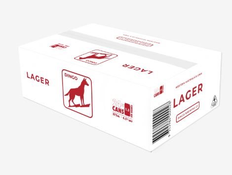 DINGO LAGER 375ML CANS/24