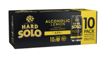 HARD SOLO 3X10PK 375ML CANS CTN/30