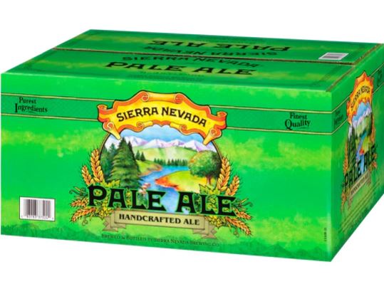 Sierra Nevada Draught Pale Ale 355ml Btls Ctn/24