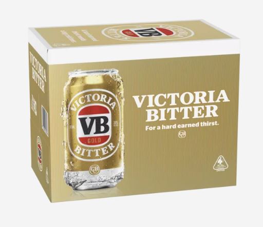 VICTORIA BITTER GOLD 3.5% 30 CANS