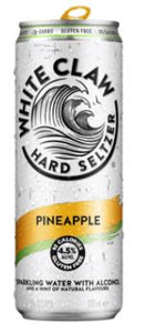 WHITE CLAW PINEAPPLE 330ML CAN CTN/24