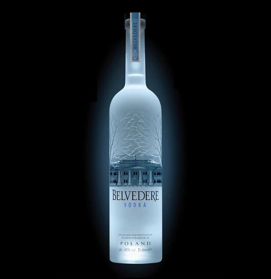 Belvedere 3LTR Vodka - Night Sabre Jeroboam