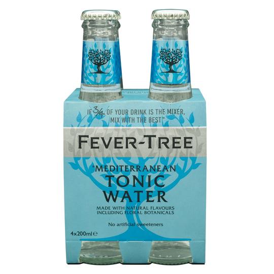 Fever Tree Mediteranean Tonic Water 200ml Ctn/24