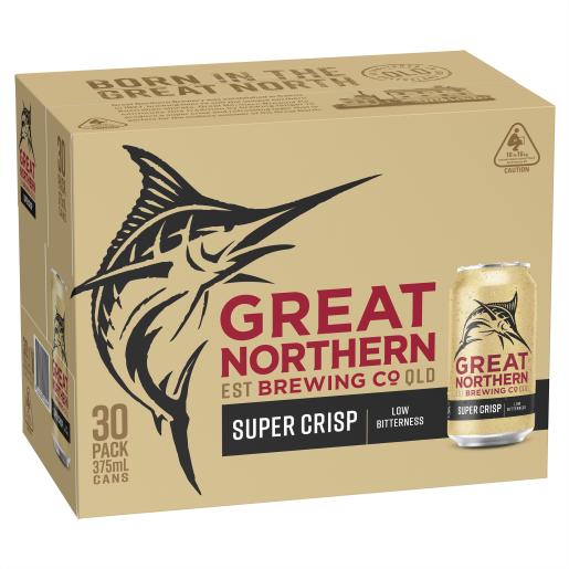 Great Northern Super Crisp Block 375ml/30