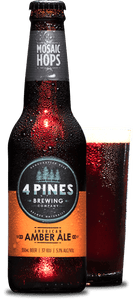 4 Pines Amber Ale 330ml x 24