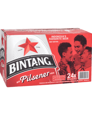 Bintang Pilsner Bottles 330ml x 24