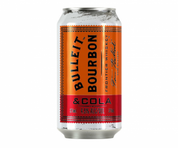 Bulleit Bourbon & Cola 4.5% 375ml/24 Cans