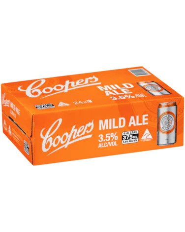 Coopers Mild Cans 375ml x 24