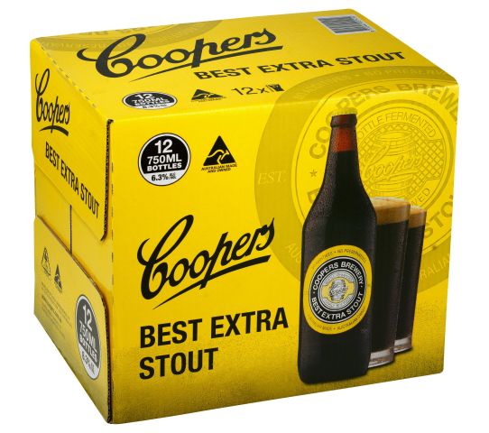 Coopers Best Extra Stout 750ml x 12