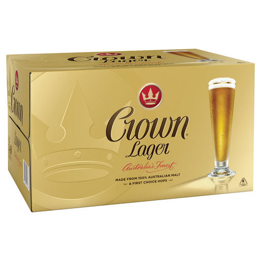 Crown Lager 375ml x 24