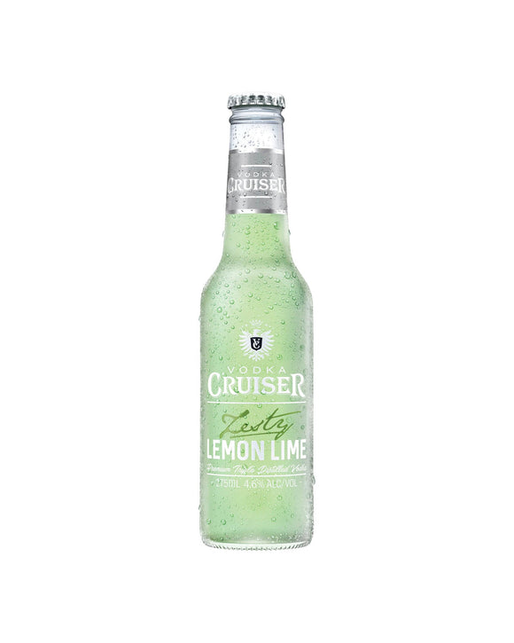 Vodka Cruiser Lemon & Lime 4.6% 275ml/24