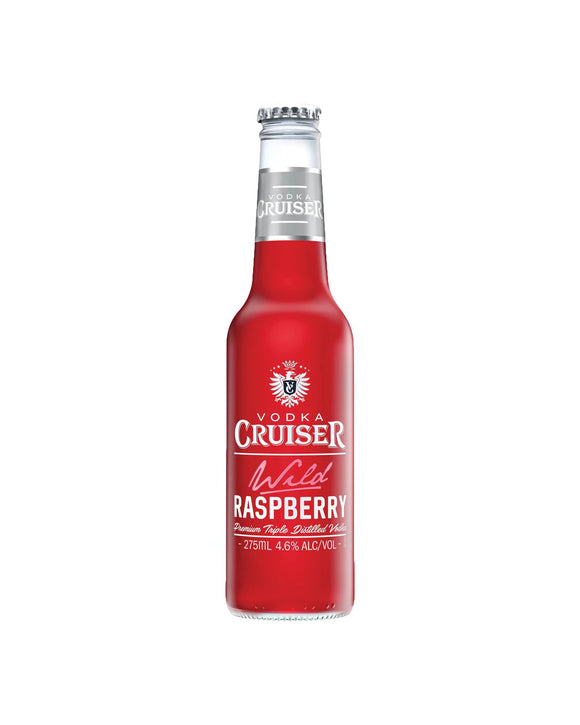 Vodka Cruiser Wild Raspberry 4.6% 275ml/24