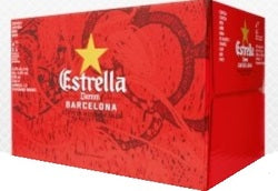 Estrella Damm Bottles 330ml x 24