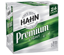 Hahn Premium Light 2.4% Cans 375ml x 24