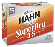 Hahn Super Dry 3.5% Cans Block 375ml x 30