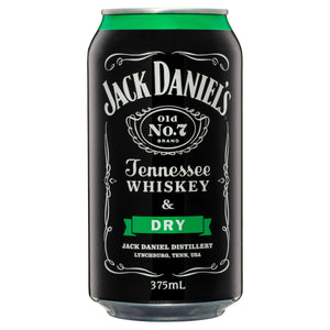 Jack Daniel's & Dry 4.8% Cans 375ml/24