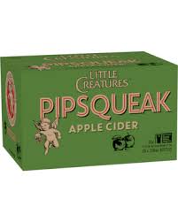 Little Creatures Pipsqueak Apple Cider 330ml Btls/24