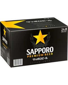 Sapporo Lager 355ml/24 Btls