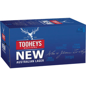 Tooheys New Stubbies 375ml x 24